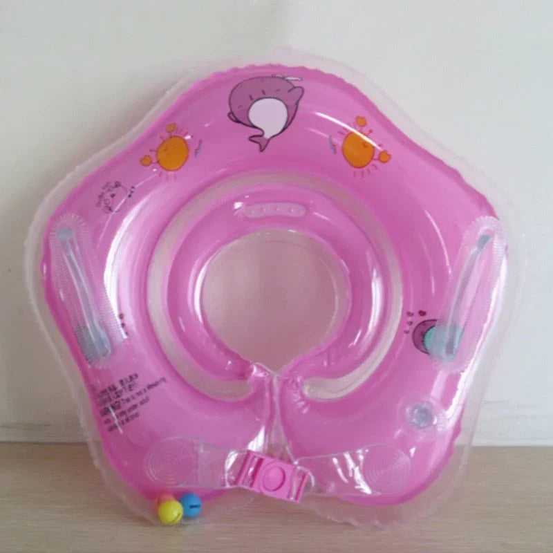 Inflatable Baby Swimming Neck Float with Chin Support