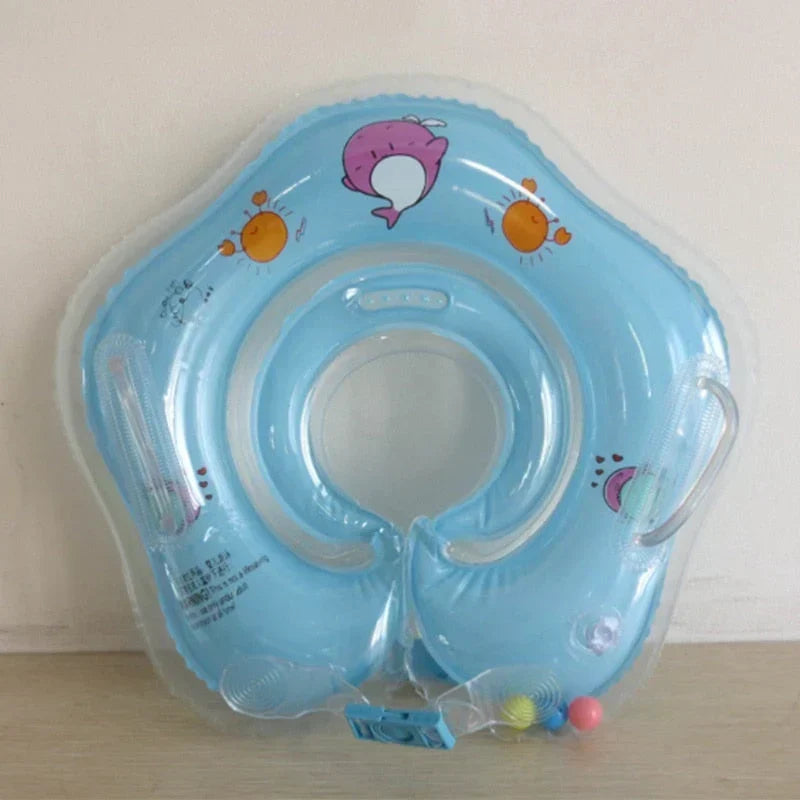 Inflatable Baby Swimming Neck Float with Chin Support