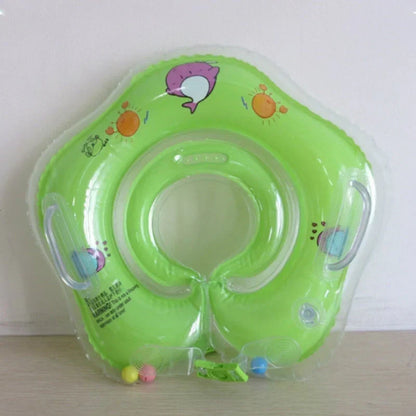 Inflatable Baby Swimming Neck Float with Chin Support