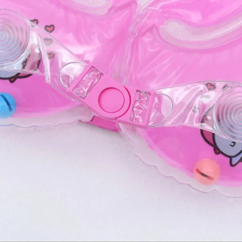 Inflatable Baby Swimming Neck Float with Chin Support