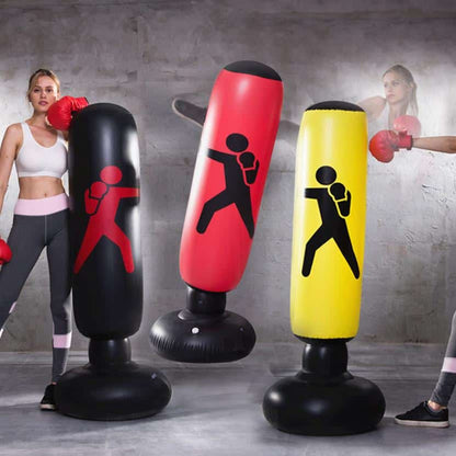 Inflatable Standing Punching Bag – Durable PVC Boxing Training Bag