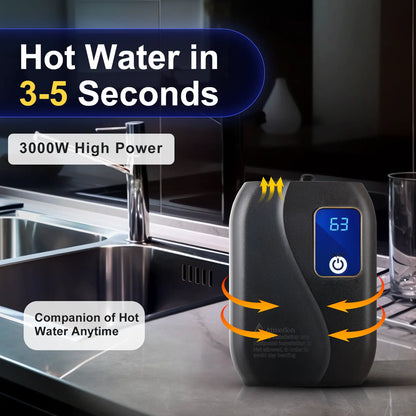 Instant Tankless Water Heater Compact On Demand Hot Water System