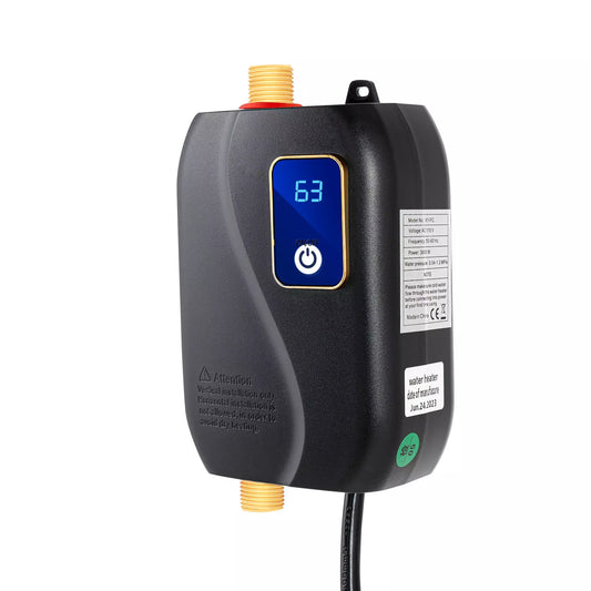 Instant Tankless Water Heater Compact On Demand Hot Water System