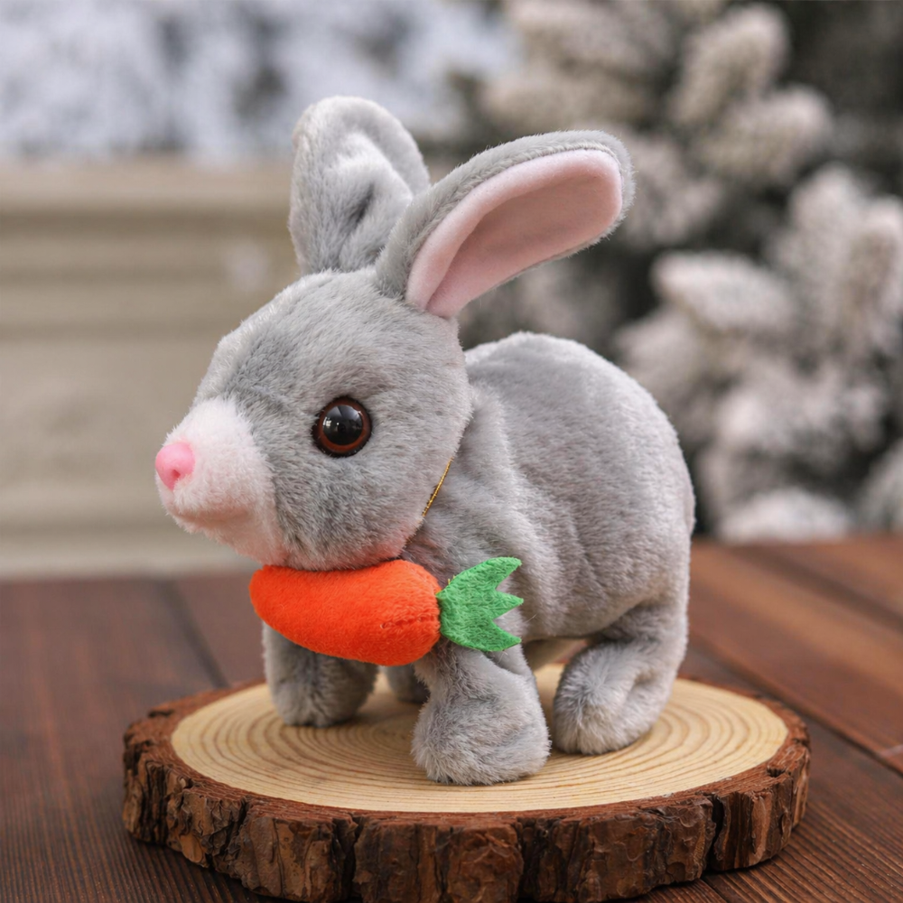 Interactive Bunny Toy Stuffed Rabbit Animal Moving Sound Toy