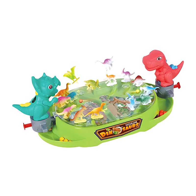 Interactive Dinosaur Battle Game for Two Players