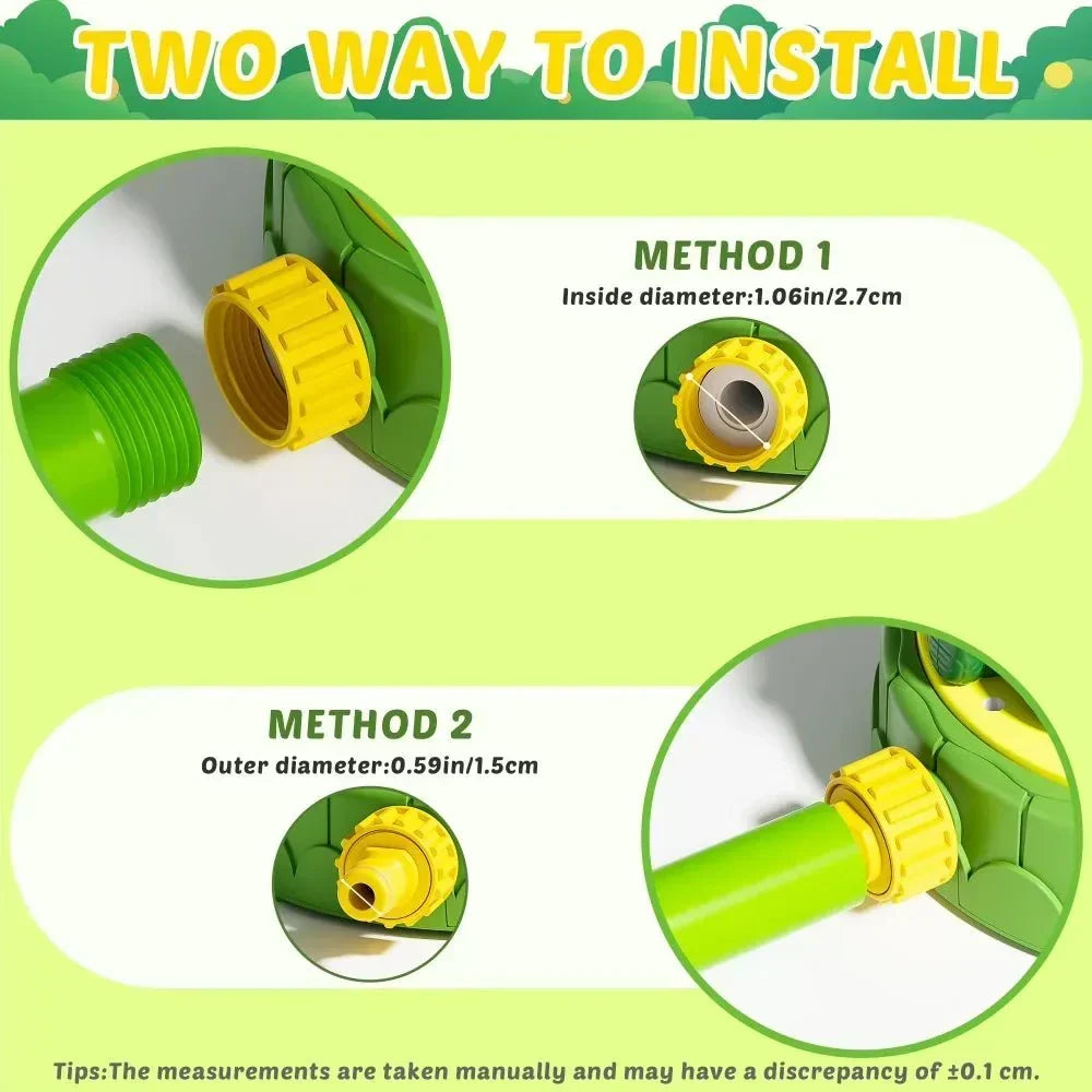 Interactive Dinosaur Water Sprinkler for Outdoor Summer Play