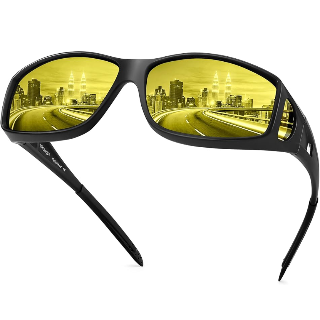 Jeremy Night Vision Polarized Driving Glasses Anti Glare
