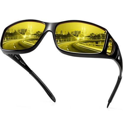 Jeremy Night Vision Polarized Driving Glasses Anti Glare