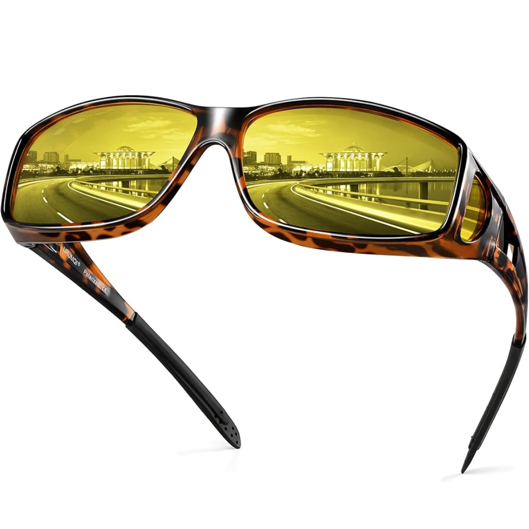 Jeremy Night Vision Polarized Driving Glasses Anti Glare