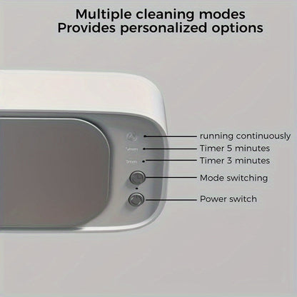 JewelSonic Ultrasonic Jewelry Cleaner 12oz for Rings Watches Glasses Earrings Deep Cleaning Machine