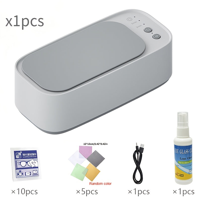 JewelSonic Ultrasonic Jewelry Cleaner 12oz for Rings Watches Glasses Earrings Deep Cleaning Machine