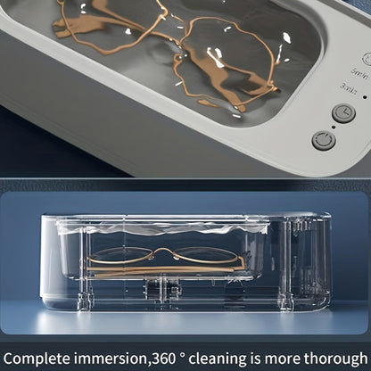 JewelSonic Ultrasonic Jewelry Cleaner 12oz for Rings Watches Glasses Earrings Deep Cleaning Machine