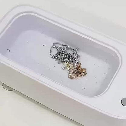 JewelSonic Ultrasonic Jewelry Cleaner 12oz for Rings Watches Glasses Earrings Deep Cleaning Machine