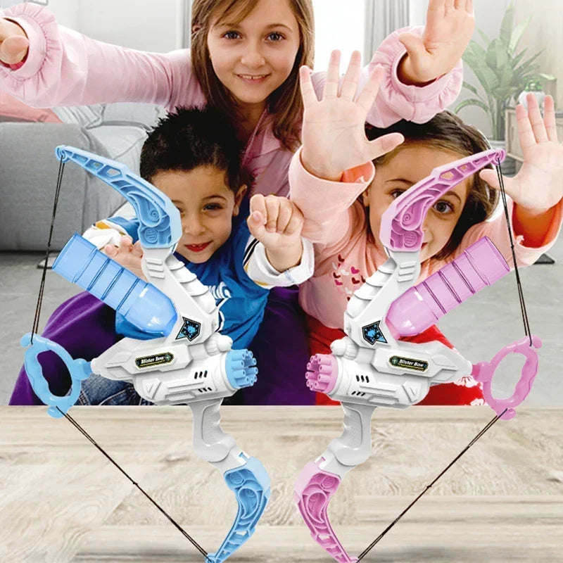 Kids' 2-in-1 Bow Bubble Blower and Water Blaster