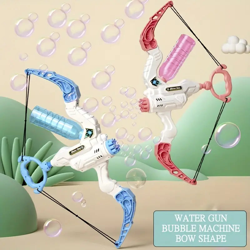 Kids' 2-in-1 Bow Bubble Blower and Water Blaster
