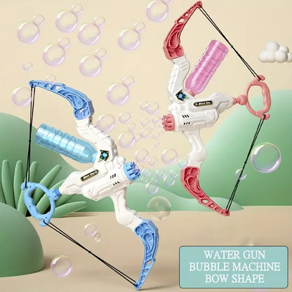 Kids' 2-in-1 Bow Bubble Blower and Water Blaster