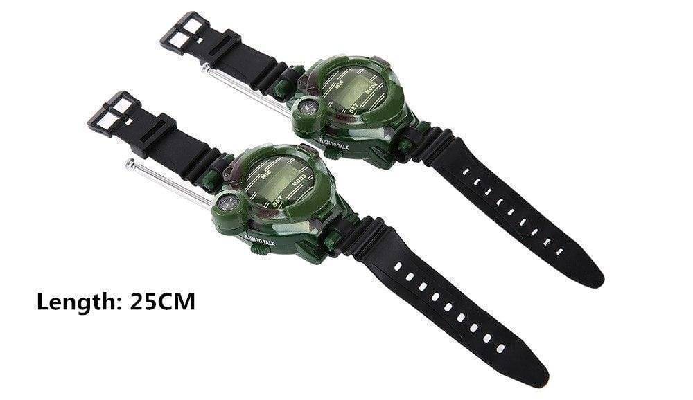 Kids 7-in-1 Camouflage Walkie Talkie Adventure Watch