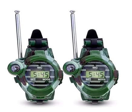 Kids 7-in-1 Camouflage Walkie Talkie Adventure Watch