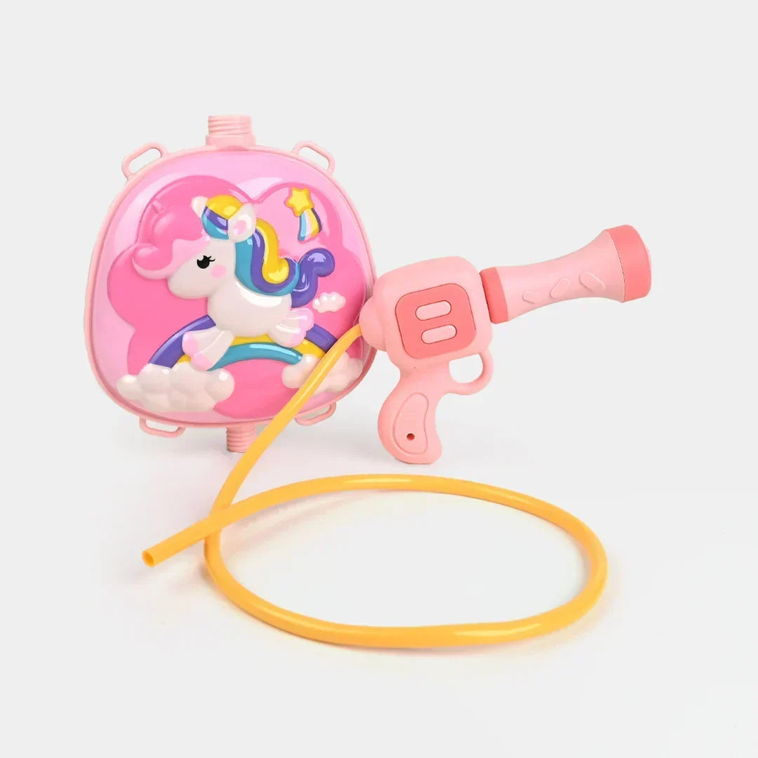 Kids' Backpack Water Blaster with Rocket and Unicorn Styles