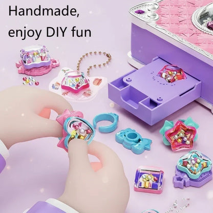 Kids DIY 3D Sticker and Jewellery Craft Kit