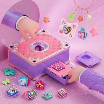 Kids DIY 3D Sticker and Jewellery Craft Kit