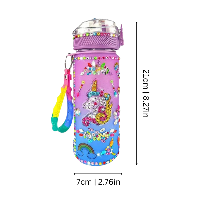 Kids' DIY Glow-in-the-Dark Water Bottle Craft Kit