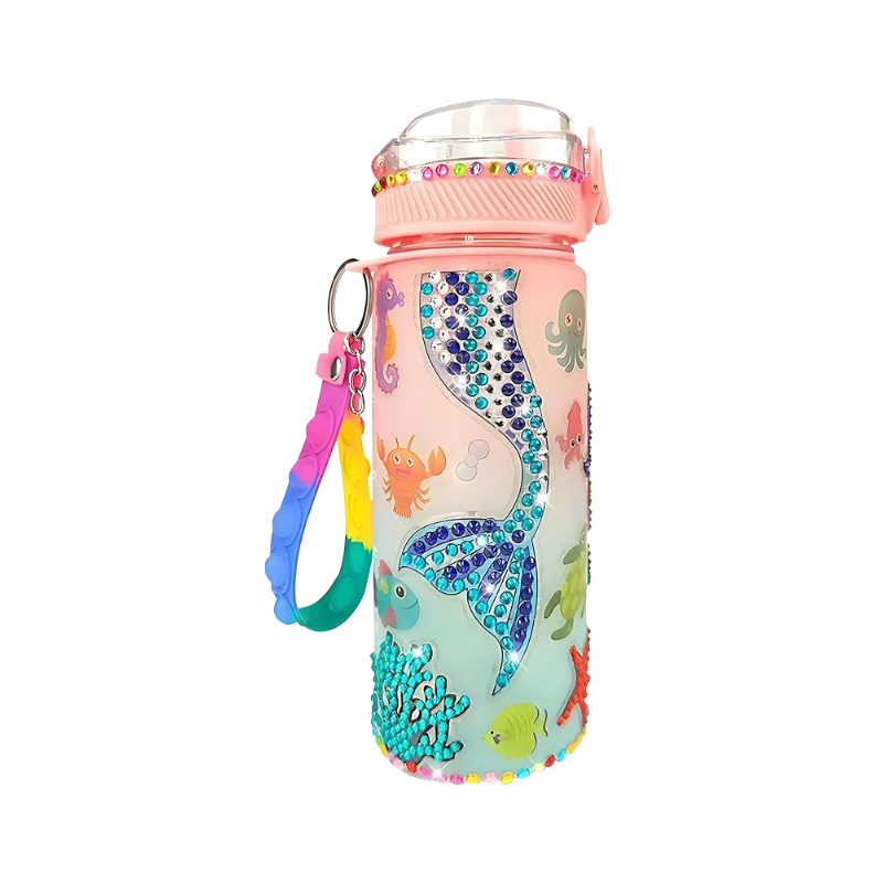 Kids' DIY Glow-in-the-Dark Water Bottle Craft Kit