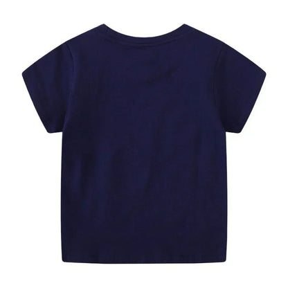 Kids Dinosaur Glow-in-the-Dark T-Shirt with Soft Breathable Fabric