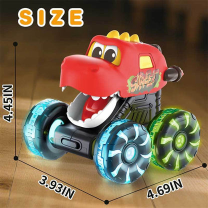 Kids' Dinosaur Monster Truck Toys with LED Wheels