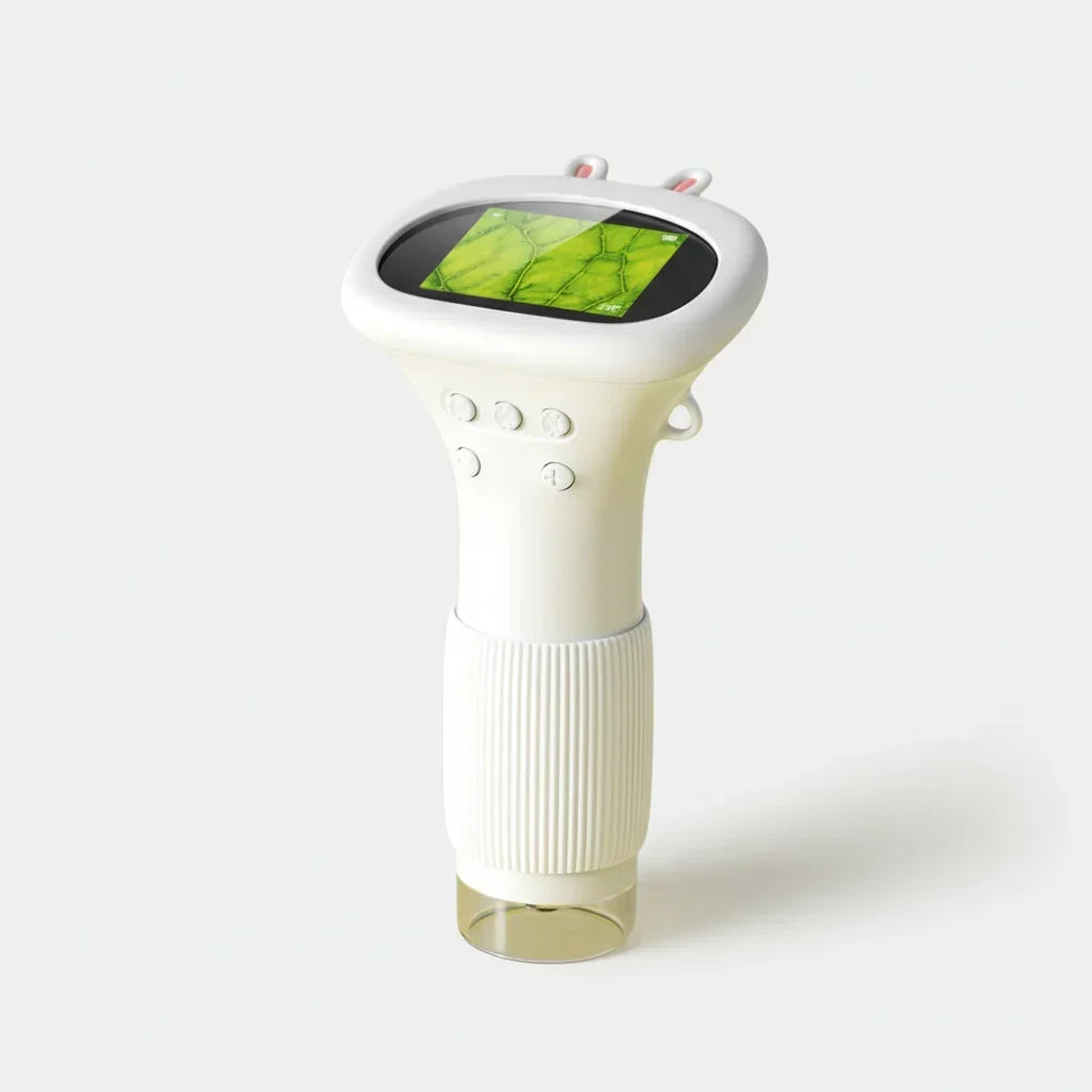 Microscopio portatile per bambini 1000X, giocattolo STEM per l'apprendimento delle scienze