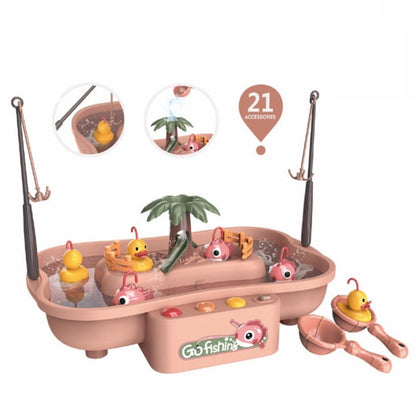 Kids' Interactive Duck Fishing Water Game