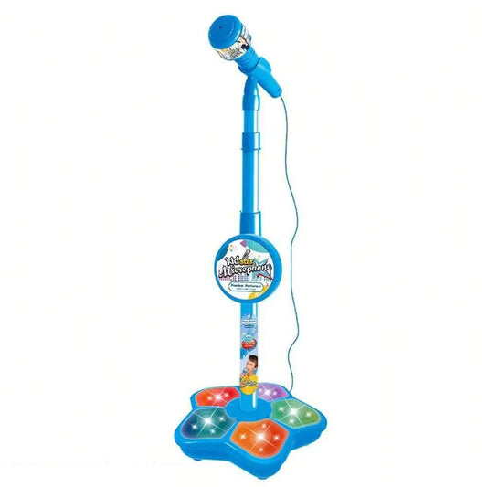 Kids Karaoke Microphone with Adjustable Stand Music Toy