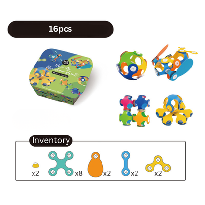 Kids' Magnetic Building Blocks STEM Construction Toy