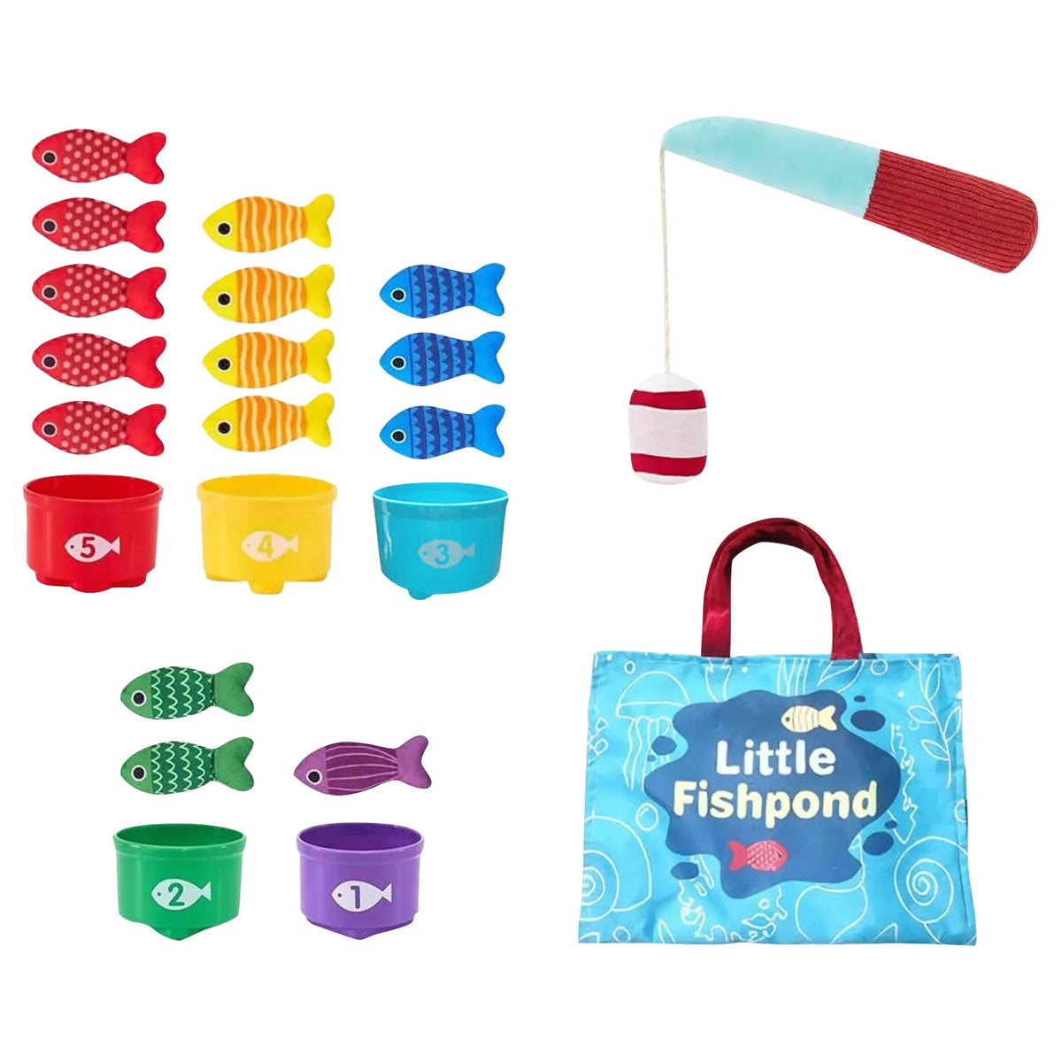 Kids Magnetic Fishing Game for Hand-Eye Coordination