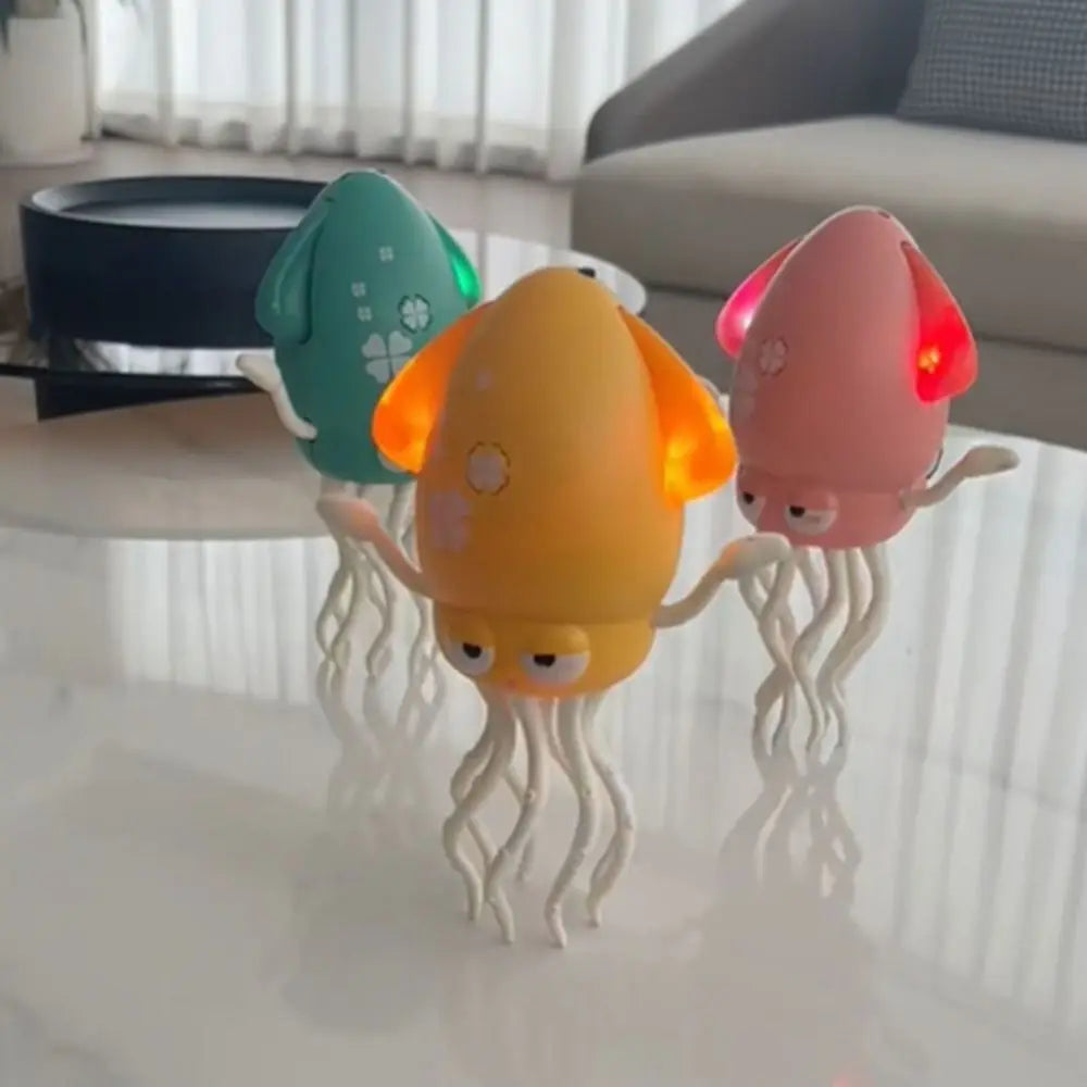 Kids' Musical Dancing Octopus Toy with Crawling Movement