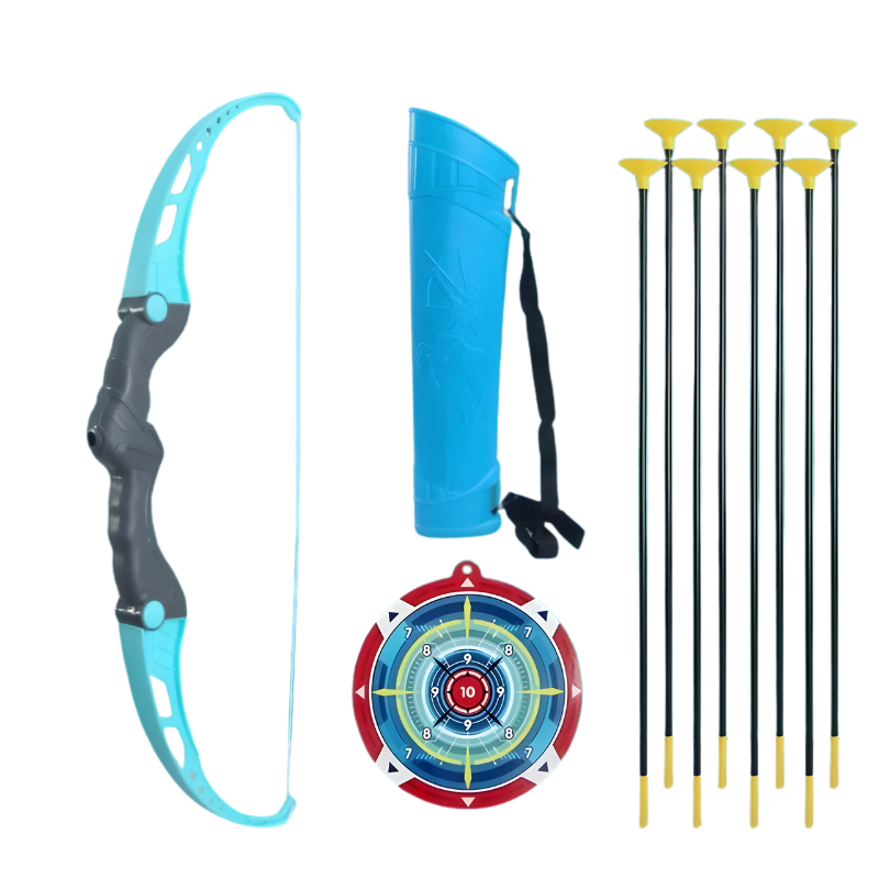 Kids' Outdoor Archery Toy Bow and Arrow Set with Target