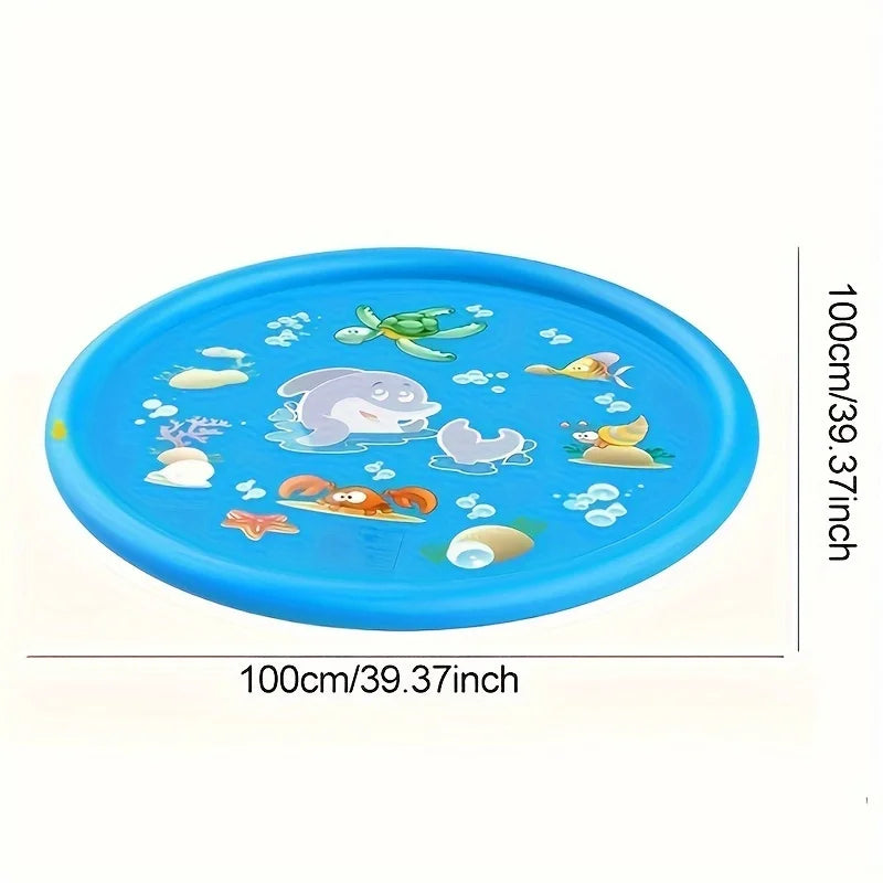 Kids' Outdoor Sprinkler Water Play Mat