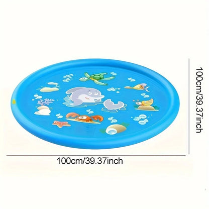 Kids' Outdoor Sprinkler Water Play Mat