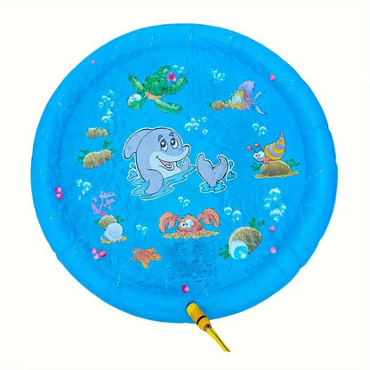 Kids' Outdoor Sprinkler Water Play Mat