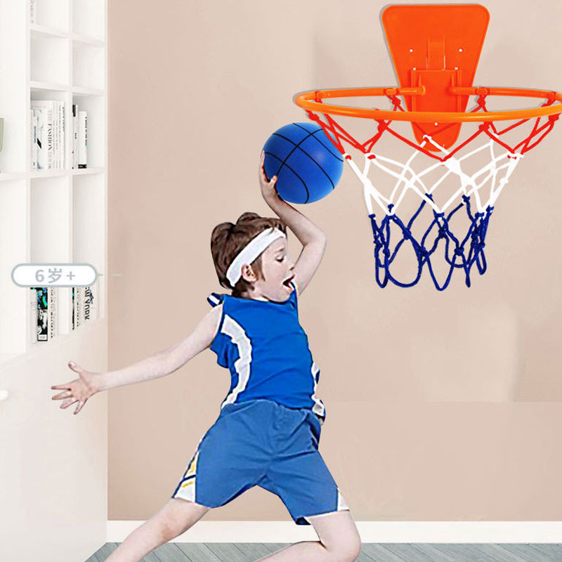 Kids' Quiet Indoor Basketball with Soft ABS Construction