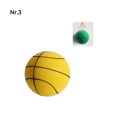 Kids' Quiet Indoor Basketball with Soft ABS Construction