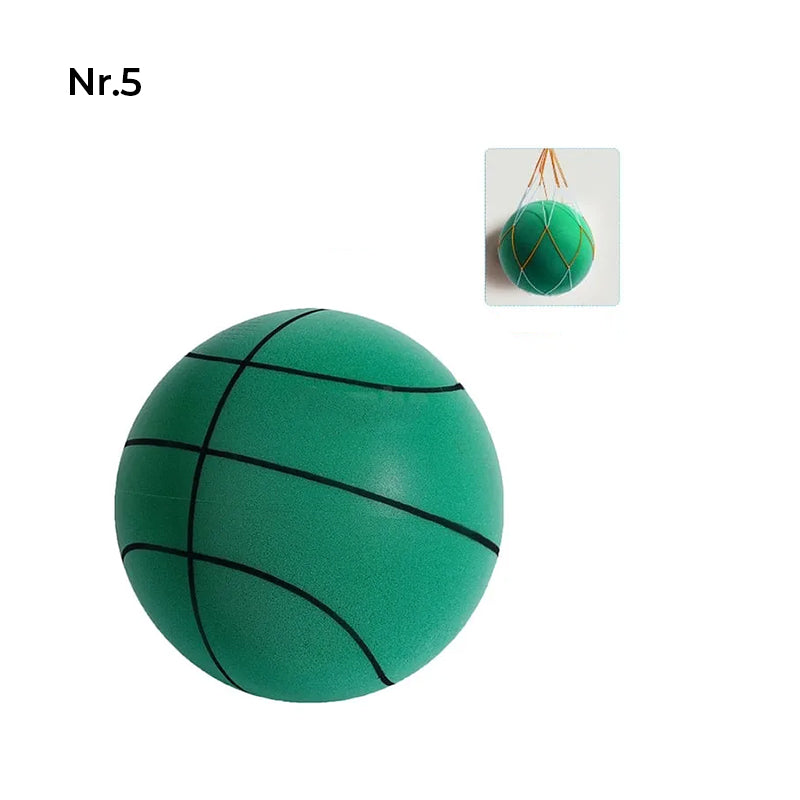 Kids' Quiet Indoor Basketball with Soft ABS Construction