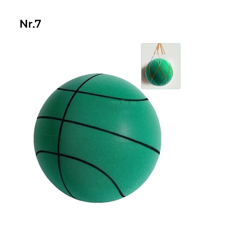Kids' Quiet Indoor Basketball with Soft ABS Construction