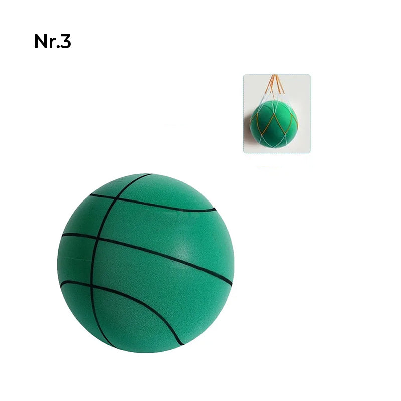 Kids' Quiet Indoor Basketball with Soft ABS Construction