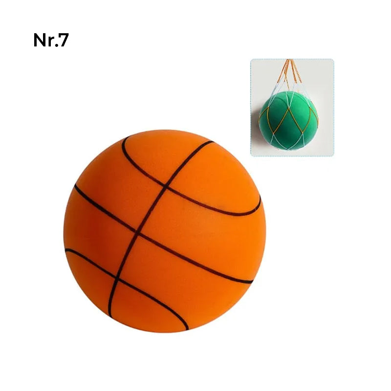 Kids' Quiet Indoor Basketball with Soft ABS Construction