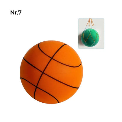 Kids' Quiet Indoor Basketball with Soft ABS Construction