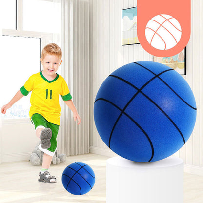 Kids' Quiet Indoor Basketball with Soft ABS Construction
