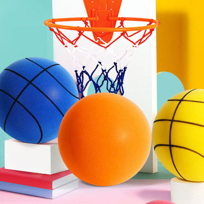 Kids' Quiet Indoor Basketball with Soft ABS Construction