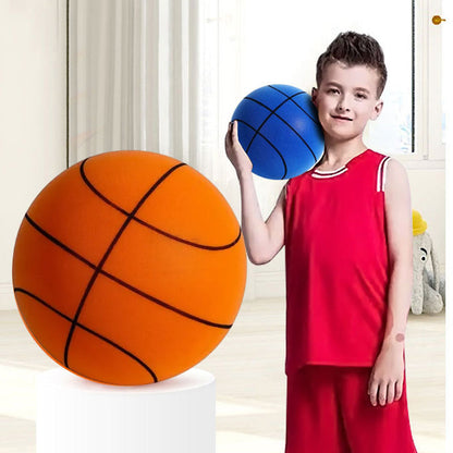 Kids' Quiet Indoor Basketball with Soft ABS Construction