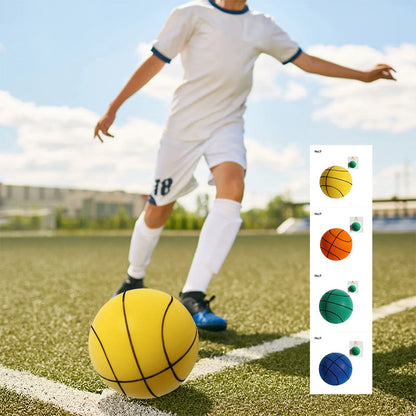 Kids' Quiet Indoor Basketball with Soft ABS Construction